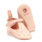 Moonie's - Papucei de piele pentru bebelusi Roz pal F2