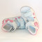 Sandale ortopedice din piele - handmade - EMEL alb F3