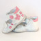Sandale ortopedice din piele - handmade - EMEL alb F4