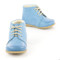 Pantofi din piele - Handmade - Emel bleu F1