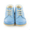 Pantofi din piele - Handmade - Emel bleu F2