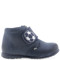 Pantofi din piele - handmade - EMEL bleumarin F5