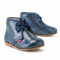 Pantofi Ortopedici din Piele Emel - Handmade albastru F3
