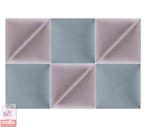 Imagine Mollis Basic 02 Lavender (Triunghi - Set 2 buc = 30x30 cm)